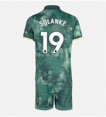 Tottenham Hotspur Dominic Solanke #19 Tercera Equipación Niños 2024-25 Manga Corta (+ Pantalones cortos)